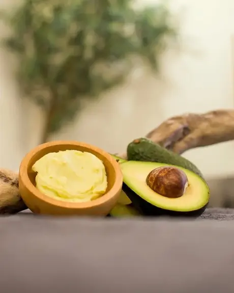 Avocado body butter with local olive oil